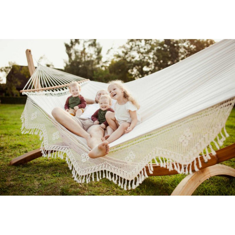 AMAZONAS AZ-1062100 hammock Hanging hammock 3 person(s) Cotton White