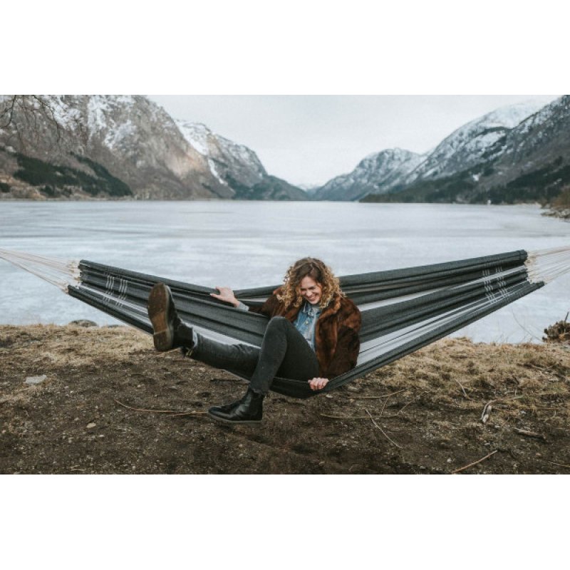 AMAZONAS AZ-1019800 hammock Hanging hammock 3 person(s) Cotton, Polyester Silver