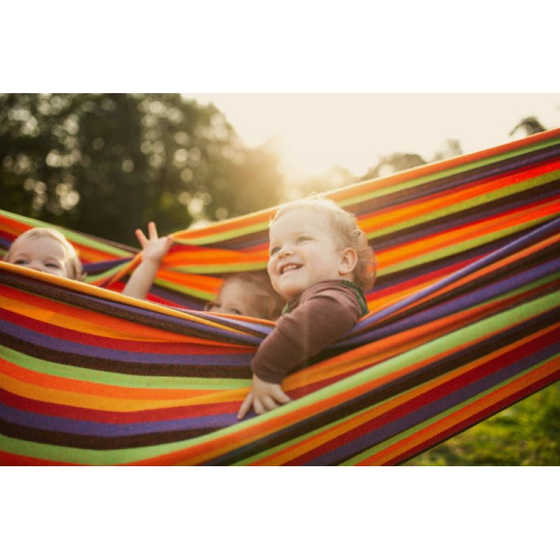 AMAZONAS AZ-1019200 hammock Hanging hammock 3 person(s) Cotton, Polyester Multicolour