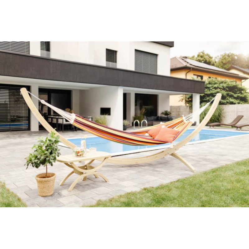 AMAZONAS AZ-1019200 hamac Hamac suspendu 3 personne(s) Coton, Polyester Multicolore