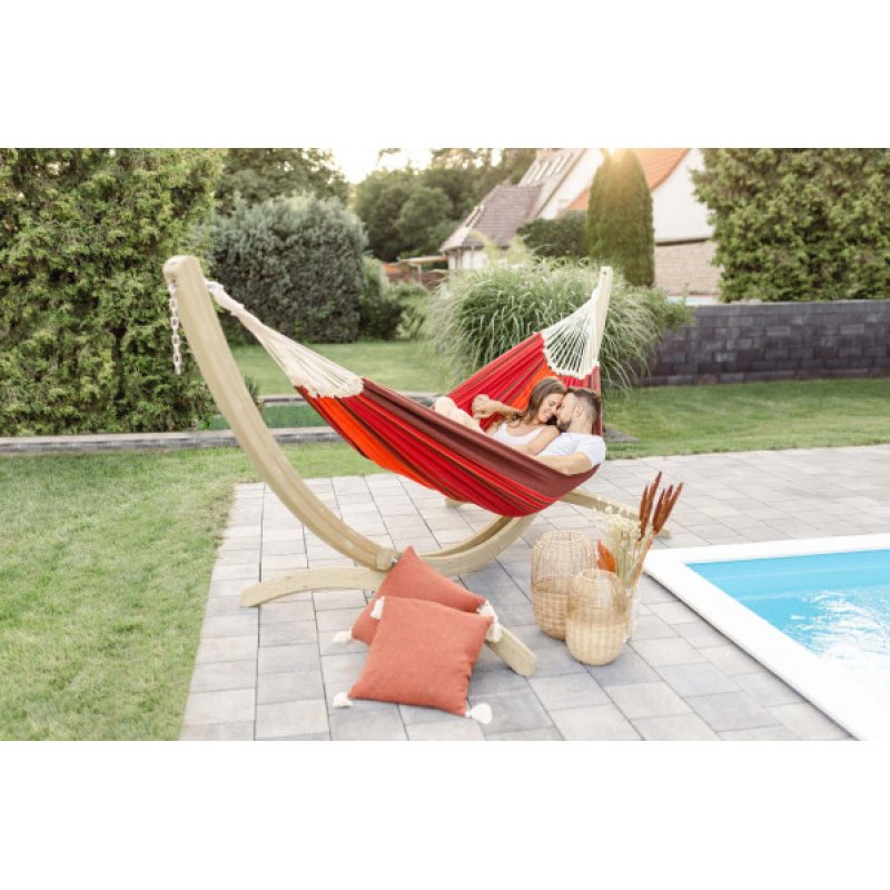 AMAZONAS AZ-1019300 hammock Hanging hammock 3 person(s) Cotton, Polyester Terracotta