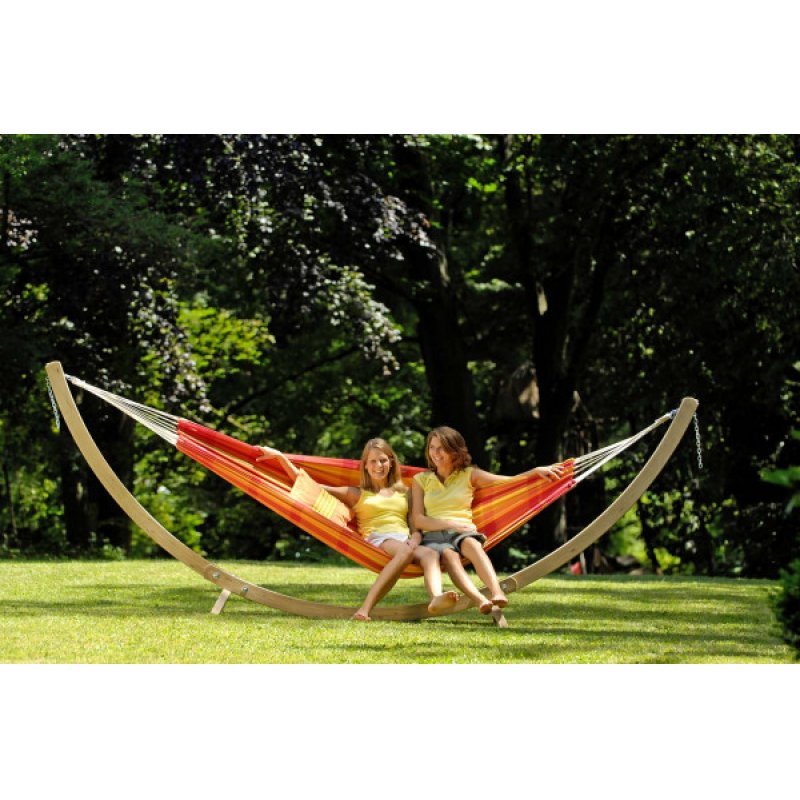 AMAZONAS AZ-1018200 hamac Hamac suspendu 2 personne(s) Coton, Polyester Multicolore