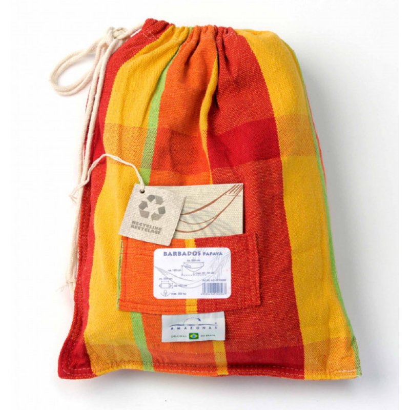 AMAZONAS AZ-1018200 hamac Hamac suspendu 2 personne(s) Coton, Polyester Multicolore