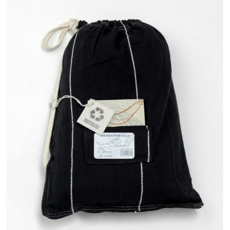 AMAZONAS AZ-1018290 hamac Hamac suspendu 2 personne(s) Coton, Polyester Noir