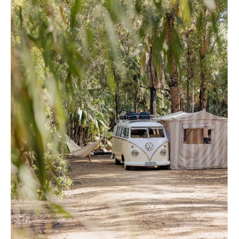 AMAZONAS AZ-1018140 hamac Hamac suspendu 2 personne(s) Coton, Polyester Beige