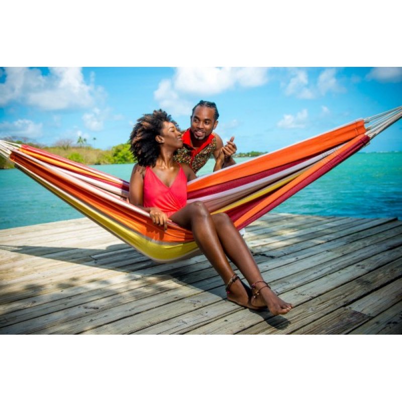 AMAZONAS AZ-1018170 hammock Hanging hammock 2 person(s) Cotton, Polyester Multicolour