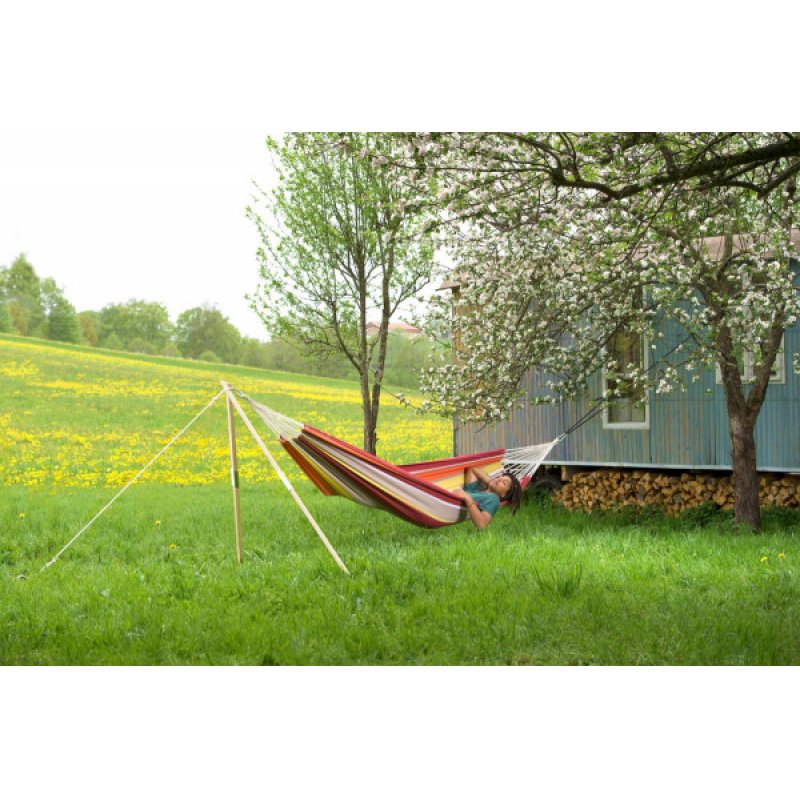 AMAZONAS AZ-1018170 hamac Hamac suspendu 2 personne(s) Coton, Polyester Multicolore