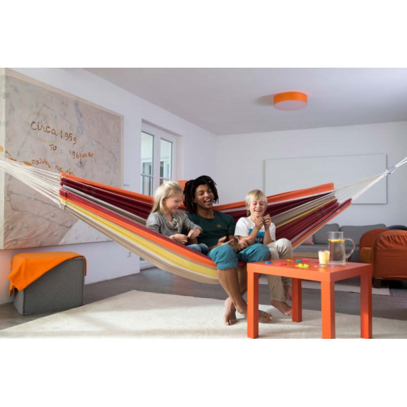 AMAZONAS AZ-1018170 hamac Hamac suspendu 2 personne(s) Coton, Polyester Multicolore