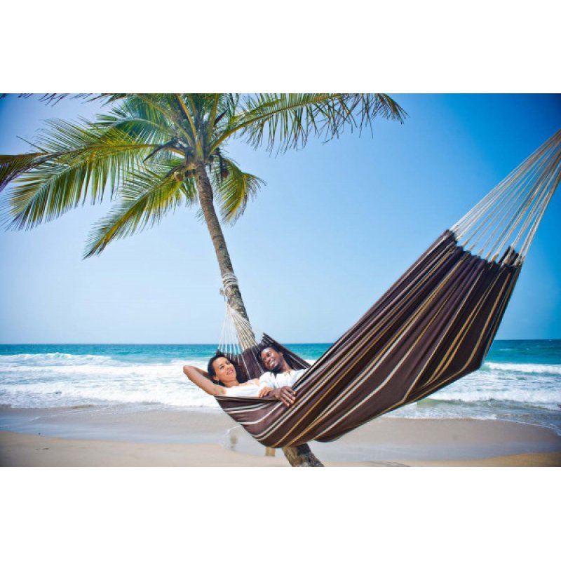 AMAZONAS AZ-1018260 hammock Hanging hammock 2 person(s) Cotton, Polyester Brown