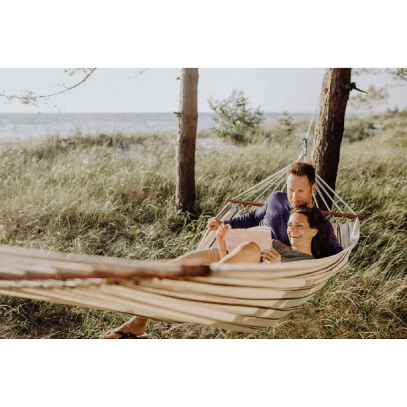 AMAZONAS AZ-1065400 hammock Hanging hammock 2 person(s) Cotton, Polyester Cappuccino