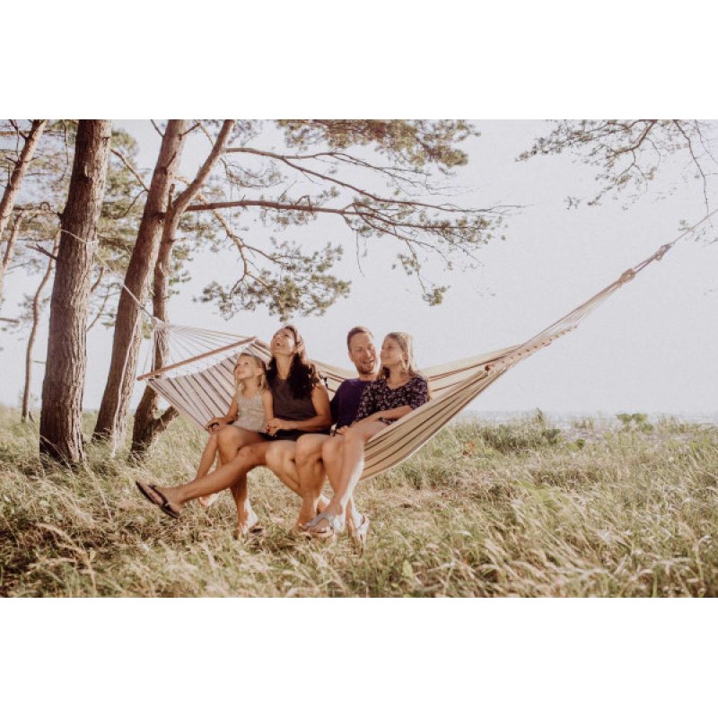 AMAZONAS AZ-1065400 hammock Hanging hammock 2 person(s) Cotton, Polyester Cappuccino