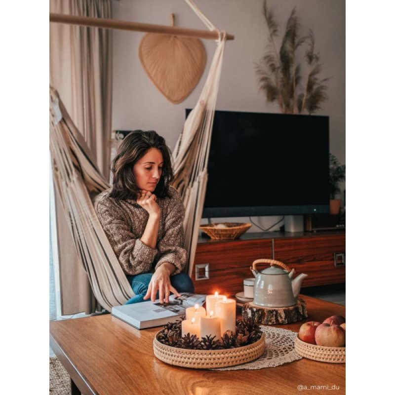 AZ Hängesessel Brasil Cappucino     whbn | AZ-2030280