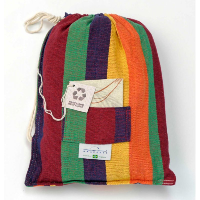 AMAZONAS AZ-1014160 hamac Hamac suspendu 1 personne(s) Coton, Polyester Multicolore