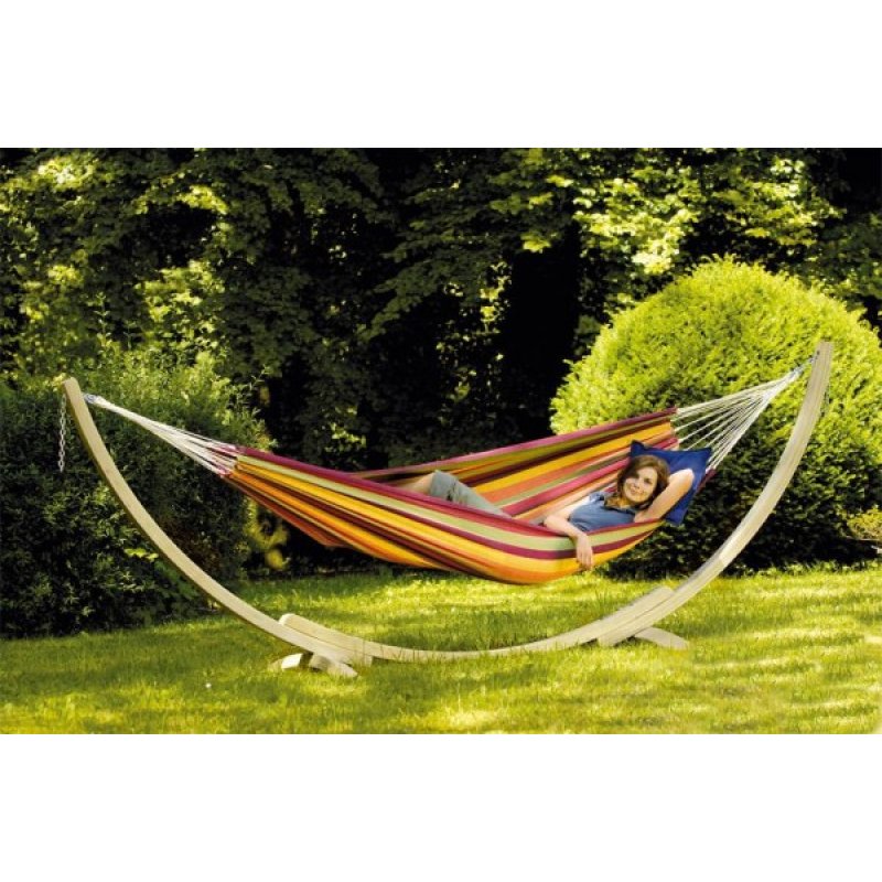 AMAZONAS AZ-1014160 hammock Hanging hammock 1 person(s) Cotton, Polyester Multicolour