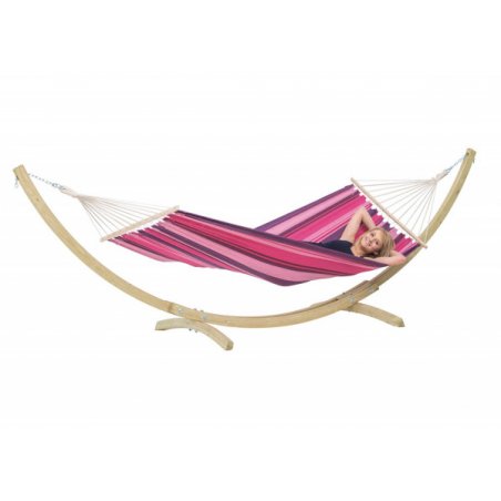 AMAZONAS AZ-6010100 hammock Frame hammock 1 person(s) Cotton, Polyester Multicolour