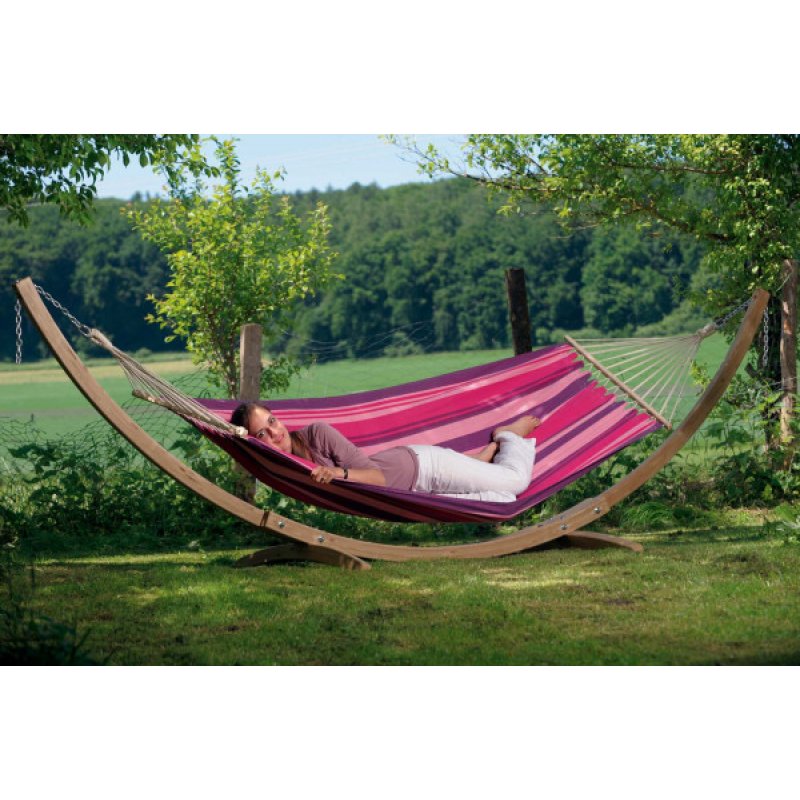 AMAZONAS AZ-6010100 hammock Frame hammock 1 person(s) Cotton, Polyester Multicolour