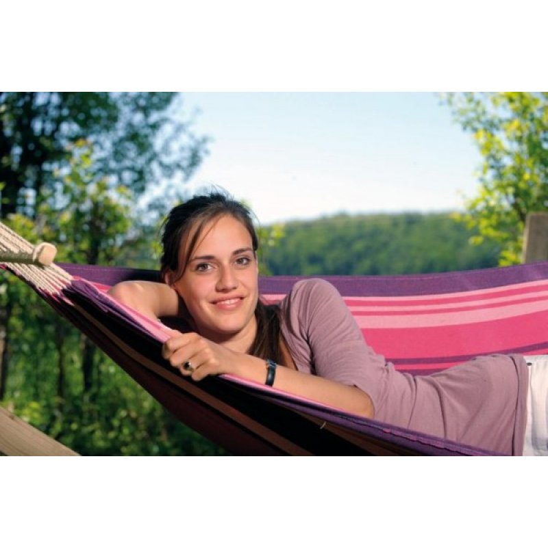 AMAZONAS AZ-6010100 hammock Frame hammock 1 person(s) Cotton, Polyester Multicolour