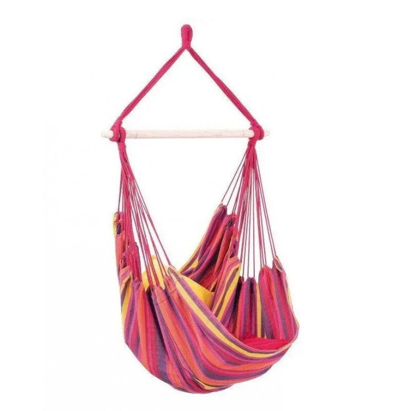 AMAZONAS AZ-2020125 fauteuil suspendu Multicolore, Rouge Fauteuil suspendu type hamac