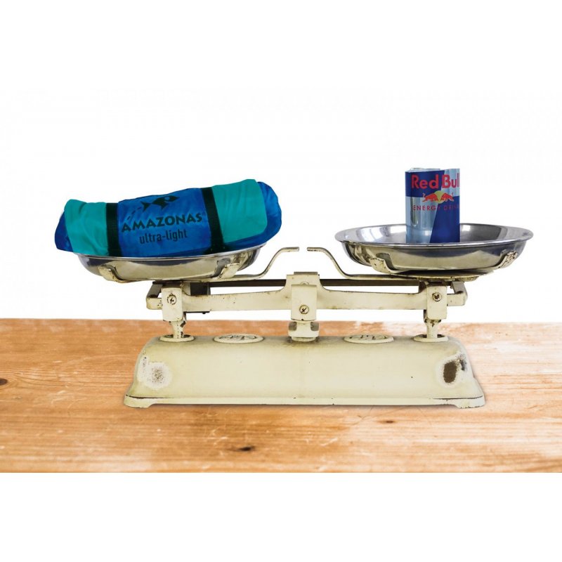 AMAZONAS Adventure Hammock Hanging hammock 1 person(s) Nylon, Ripstop Blue, Mint colour