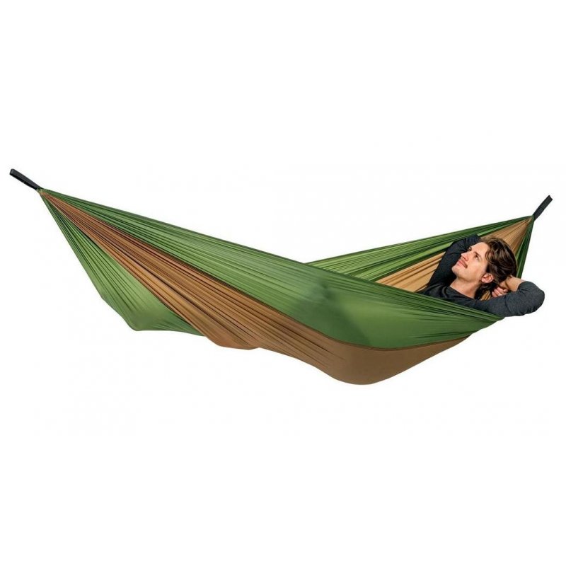 AMAZONAS Adventure Hammock Hanging hammock 1 person(s) Nylon, Ripstop Brown, Green