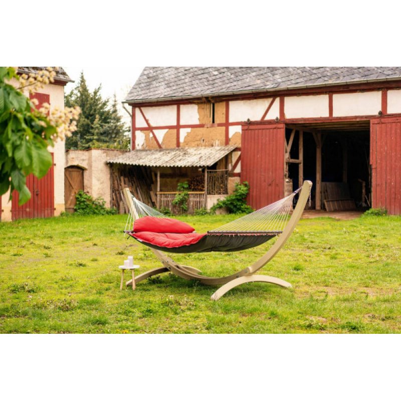 AMAZONAS AZ-1960015 hammock Hanging hammock 2 person(s) Polyester, Polypropylene (PP) Grey, Red