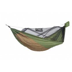 AMAZONAS Adventure Hero XXL Hamac suspendu 1 personne(s) Nylon Vert, Jaune