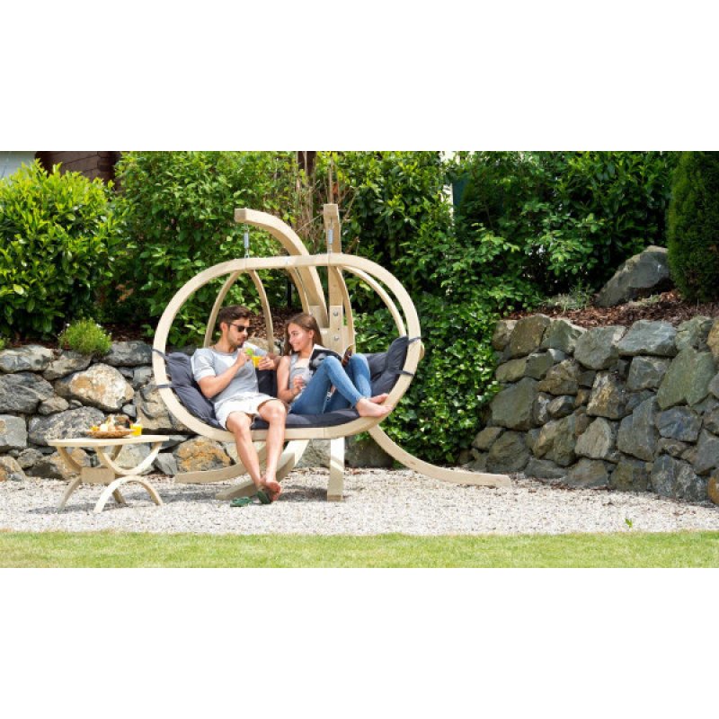 AMAZONAS AZ-2030840 fauteuil suspendu Noir Fauteuil œuf suspendu