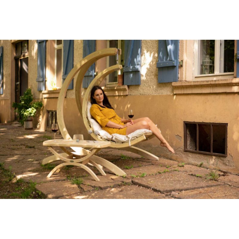 AMAZONAS AZ-2020440 fauteuil suspendu Beige Chaise bain de soleil