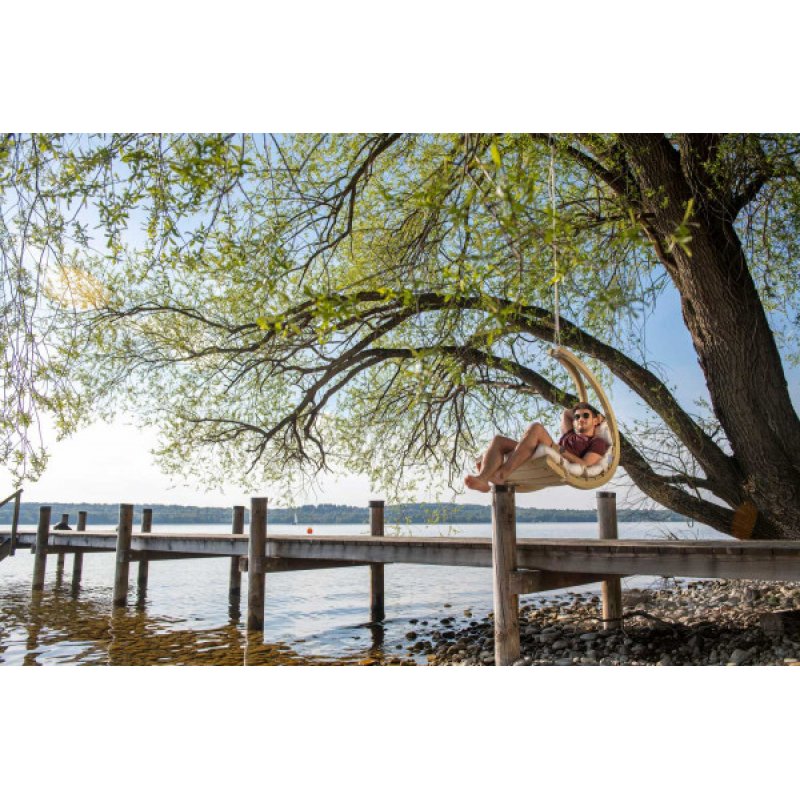 AMAZONAS AZ-2020440 fauteuil suspendu Beige Chaise bain de soleil