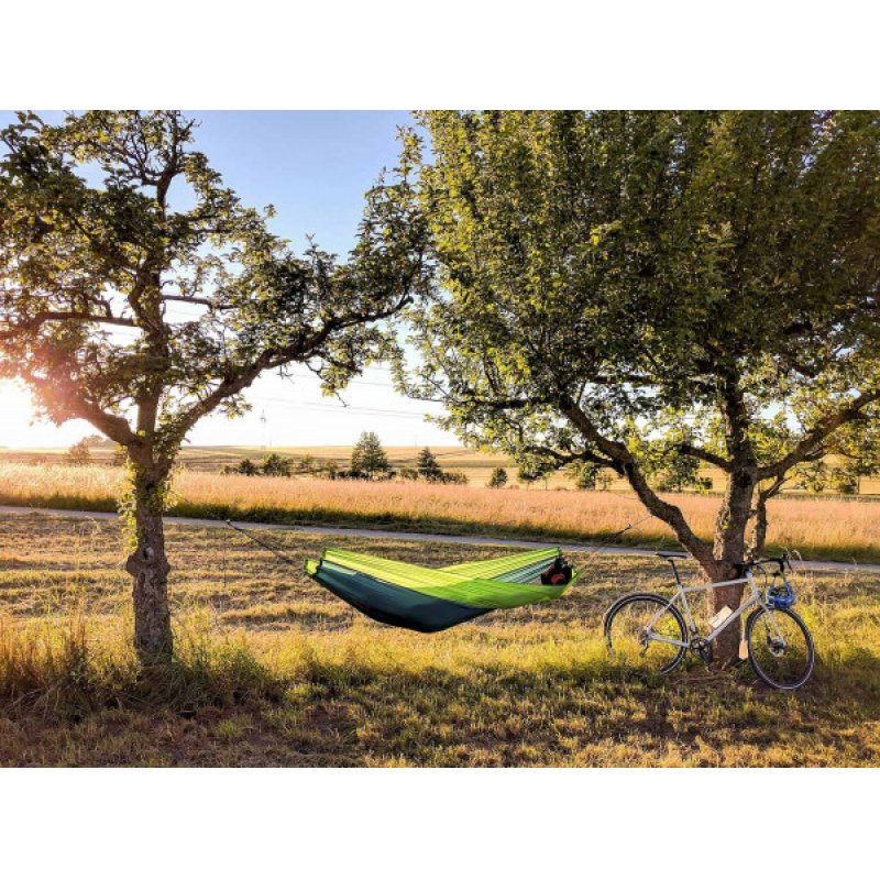 AMAZONAS AZ-3027000 accessoire de hamac Kit de suspension Noir Aluminium, Polyéthylène téréphthalate (PET) 150 kg