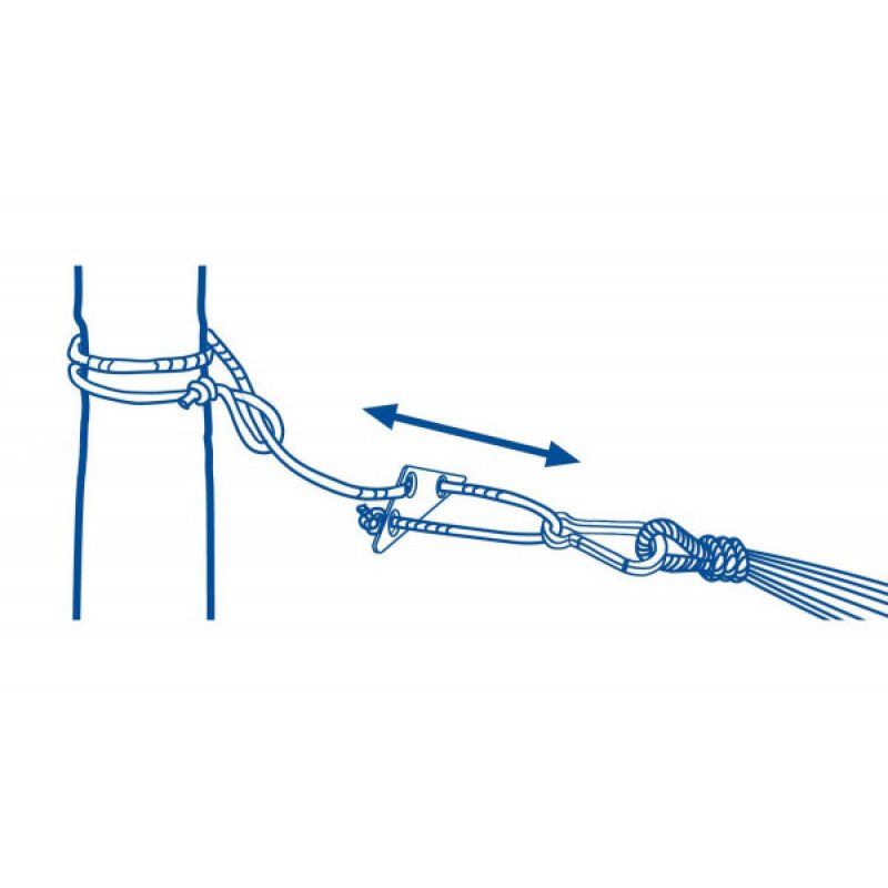 AMAZONAS AZ-3025000 hammock accessory Hanging kit Silver Galvanized steel, Plastic 150 kg