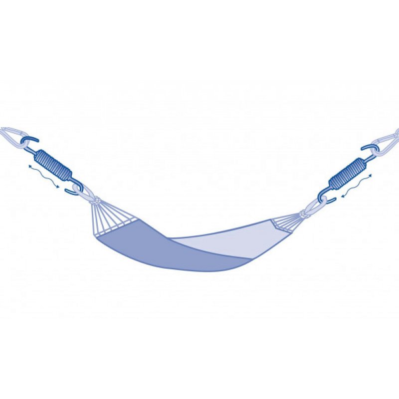 AMAZONAS AZ-3050000 hammock accessory Hanging kit Silver Galvanized steel 120 kg