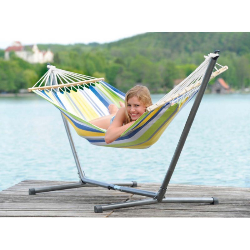 AMAZONAS AZ-4027000 Support pour hamac 3300 mm Revêtement par poudre d'acier