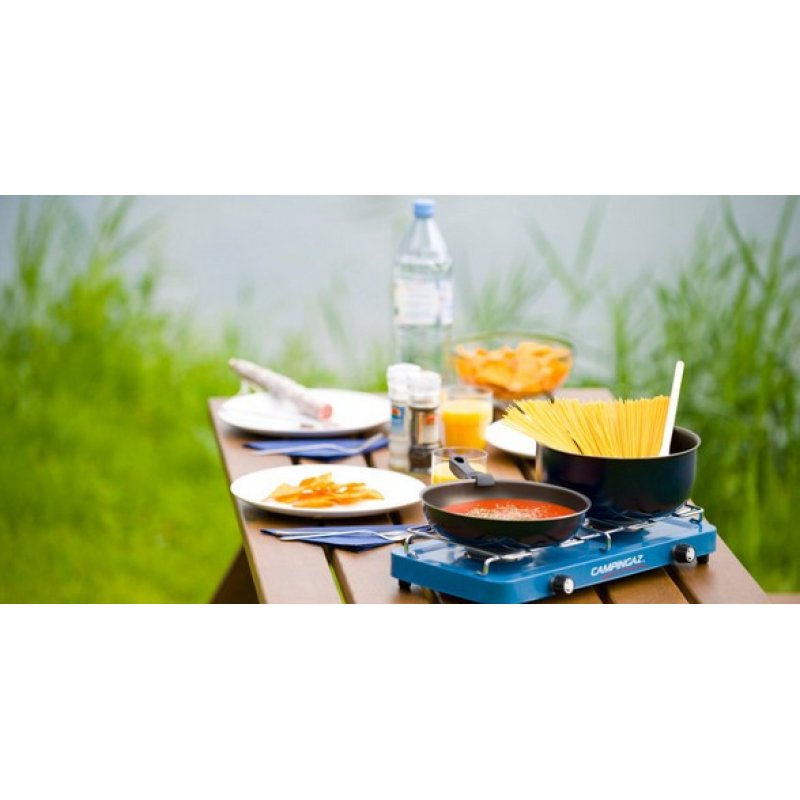 Campingaz Base Camp Blue Countertop Gas 2 zone(s)