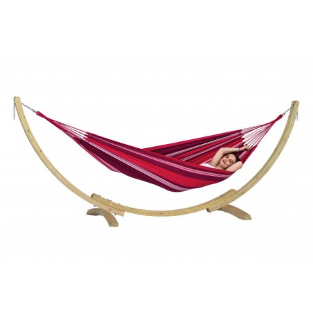 AMAZONAS AZ-6010125 hamac Hamac avec cadre 1 personne(s) Coton, Polyester Multicolore