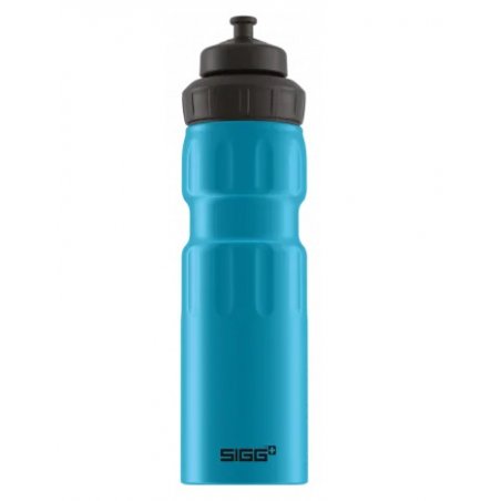 SIGG 8439.60 gourde Sports 750 ml Aluminium Noir, Bleu