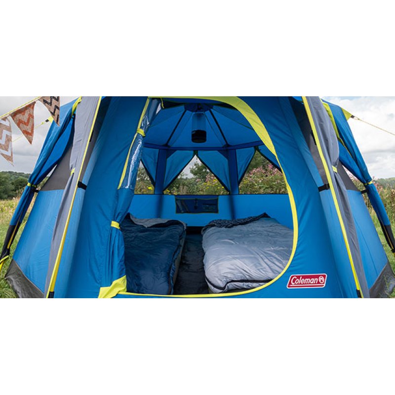 Coleman OctaGo Bleu Tente familiale