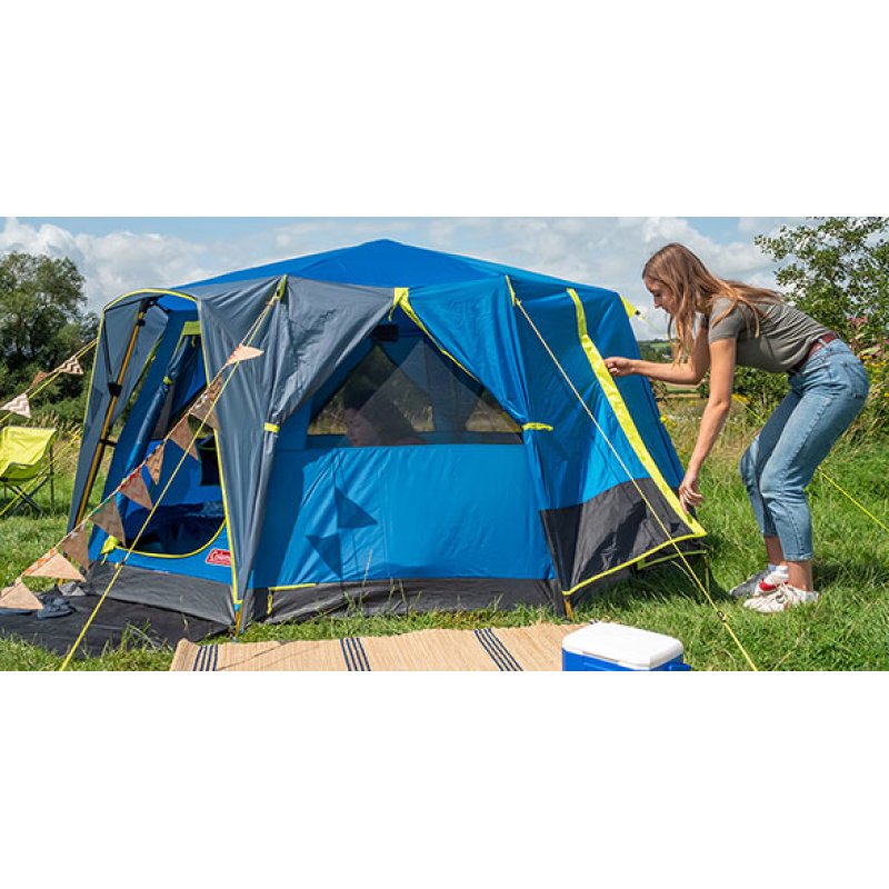 Coleman OctaGo Bleu Tente familiale
