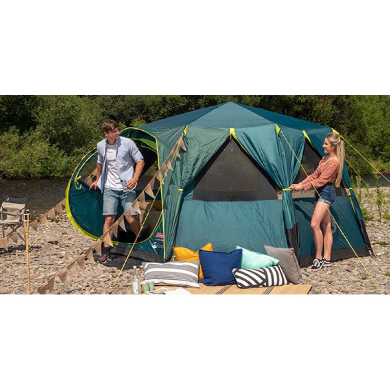 Coleman Octagon Green, Yellow