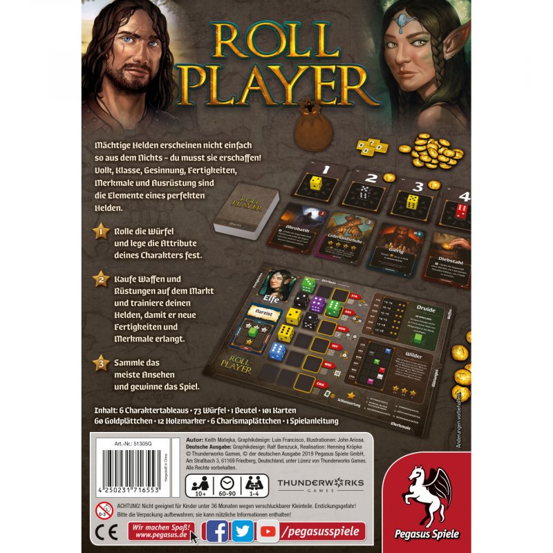 Pegasus Spiele Roll Player