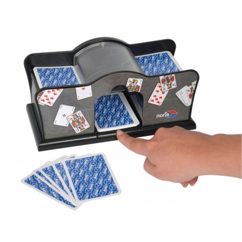 Noris 606154621 accessoire de jeu de société Machine à battre les cartes