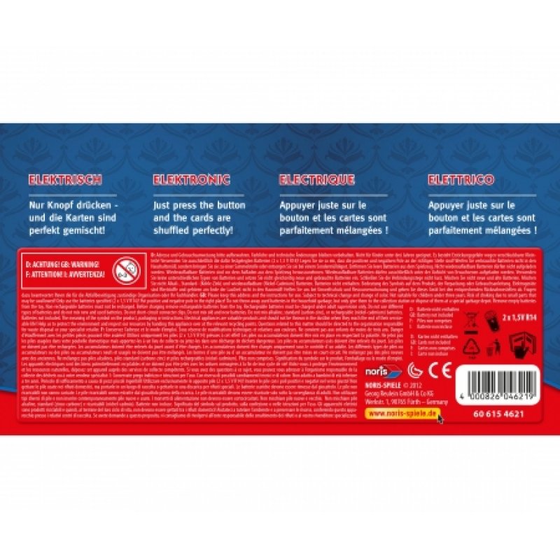 Noris 606154621 board/card game accessory Card shuffler