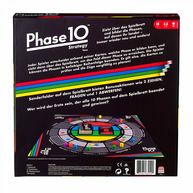 Games Phase 10 Board game Strategy