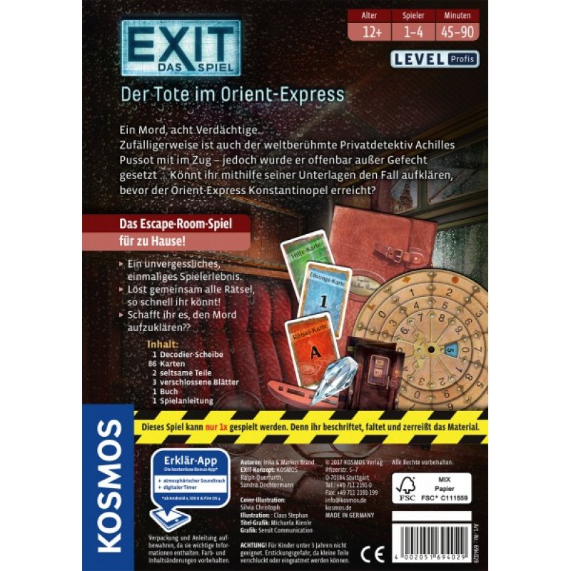 KOO EXIT - Der Tote im Orient-Express | 694029