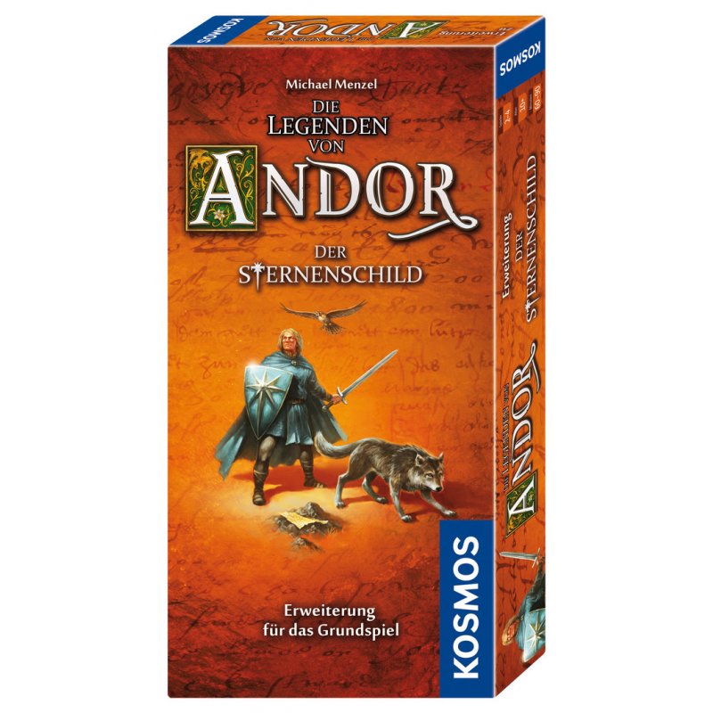 Kosmos 14357648 board/card game Legends of Andor 60 min Board game expansion Travel/adventure