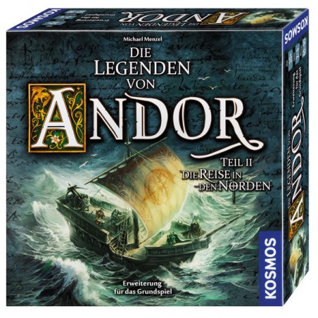 Kosmos 16354758 board/card game Legends of Andor 60 min Board game expansion Travel/adventure