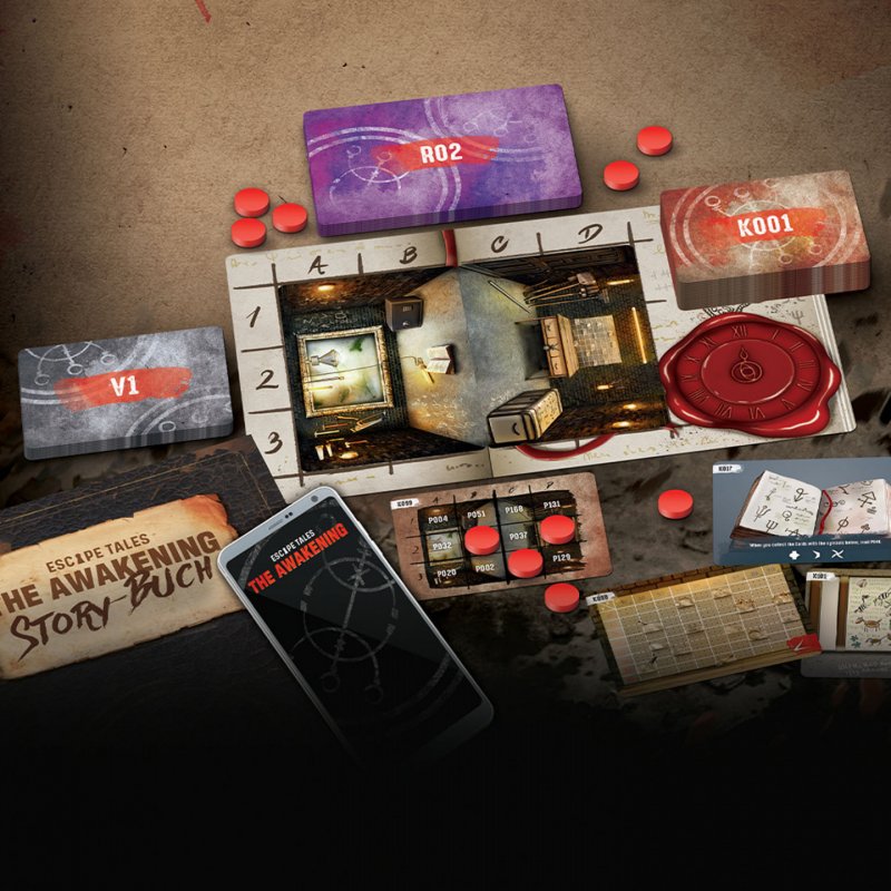 Kosmos Escape Tales: The Awakening Board game Deduction