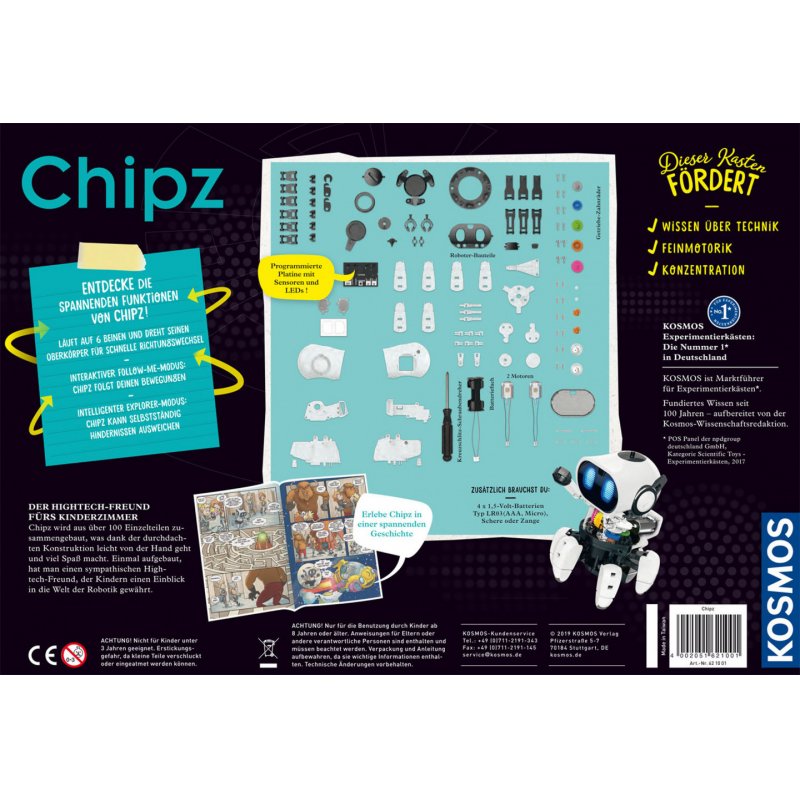 KOO Chipz - Dein intelligenter Roboter | 621001