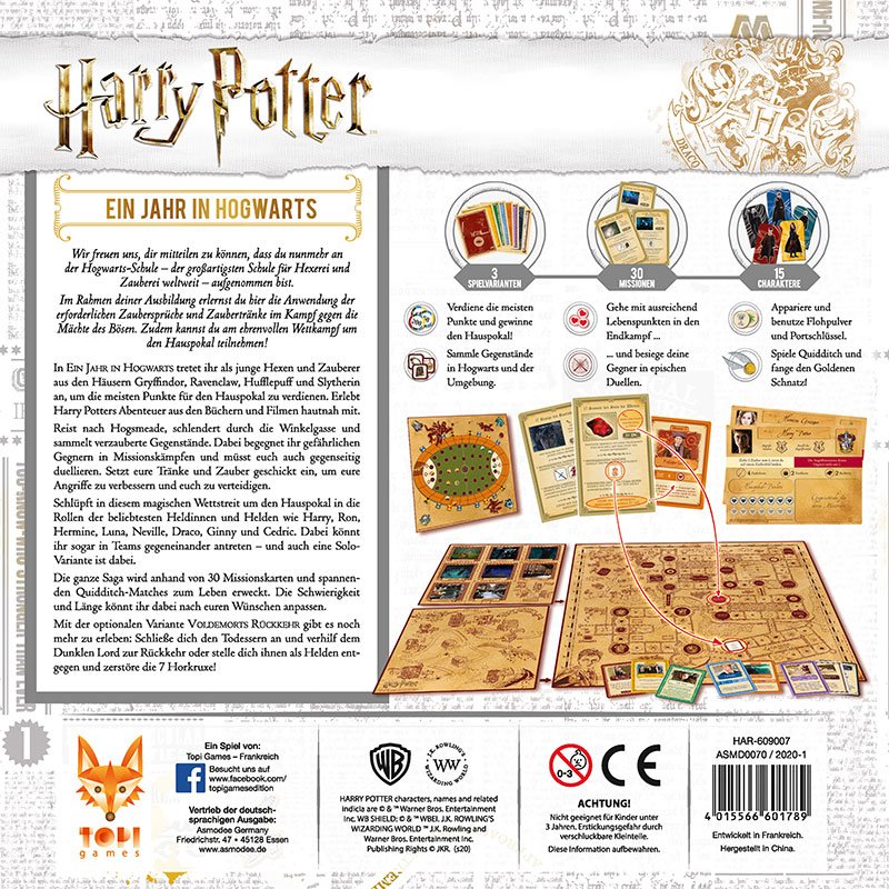 Asmodee Harry Potter Jeu de société Famille