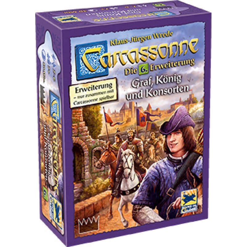 Asmodee Carcassonne Board game Family